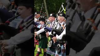 Mass Bagpipe March scottish festival parade [upl. by Aletsirc854]