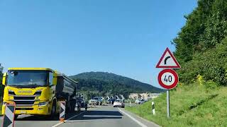 Mendrisio to Stabio Switzerland July 15 2024 [upl. by Bashemath]