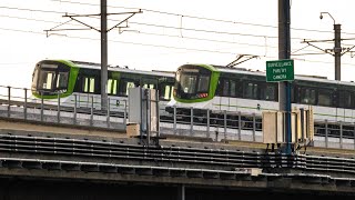 Réseau Express Métropolitain 30 Minutes Of REM Trains Being Tested in Montréal and Brossard [upl. by Murry]