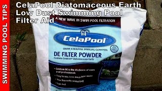 CelaPool™ Diatomaceous Earth Low Dust Swim Pool Filter Aid [upl. by Orms]