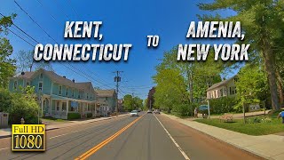 Scenic Drive From Kent Connecticut to Amenia New York During The Spring  HD 60fps [upl. by Origra794]