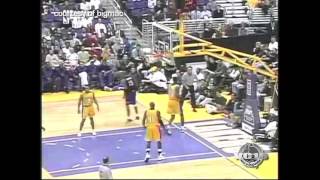 1999 Vince Carter career high 34pts crossover tomahawk jam vs Lakers [upl. by Eastman]