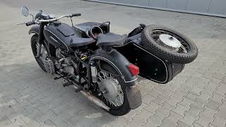 KMZ Dnepr K750 Sovjet motorcycle [upl. by Adnovad]