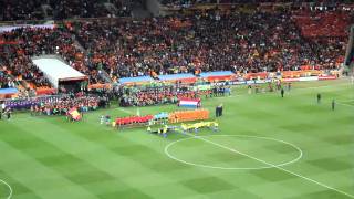 2010 World Cup Final National Anthems [upl. by Wiles]