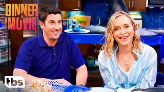 Jason Biggs and Jenny Mollen Chat With Shark Filmmaker Jeff Kurr Clip  Dinner amp a Movie  TBS [upl. by Yuri]