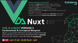 Introduction to web dev framework with NUXT3 and Vuejs [upl. by Mathias769]