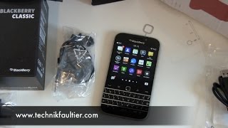 BlackBerry Classic einrichten und erster Eindruck [upl. by Appleby]