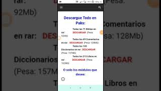 Descarga la app MySword para android y todos los módulos en español [upl. by Iadahs385]