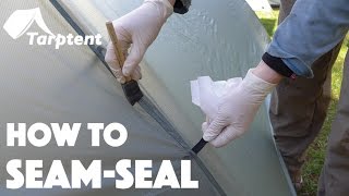 How to Seam Seal Your Tarptent [upl. by Marfe]