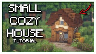 Small Cozy House  A Minecraft Tutorial 118 [upl. by Marpet]