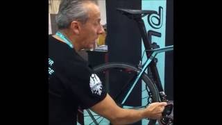 2017 Bianchi Oltre XR4 Angelo Lecchi Interbike Presentation  stickboybike [upl. by Miner807]