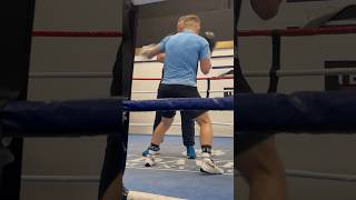 Campbell Hatton CRASHES pads with NEW trainer Barry Smith boxing [upl. by Ennire]