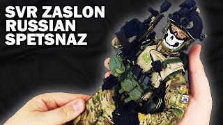 Russian spetsnaz SVR Zaslon 16 scale action figure by DamToys [upl. by Seale]