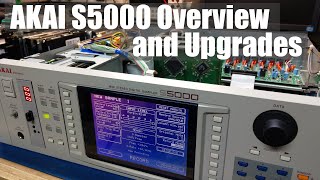 AKAI S5000 Sampler Overview and Upgrades [upl. by Revorg]