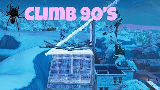 How To Do Spider Climb 90s In Fortnite [upl. by Naloc908]