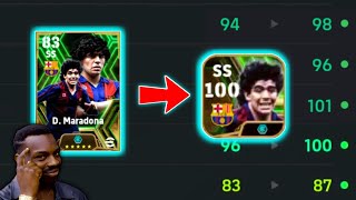 Free Epic D Maradona Best Training Guide 🥶  efootball 2024 ✨ [upl. by Eudoxia243]