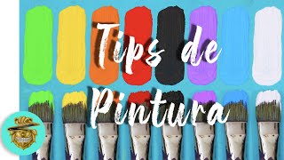 10 Tips ESCENCIALES para EMPEZAR a pintar con ACRÍLICOS [upl. by Meilen891]