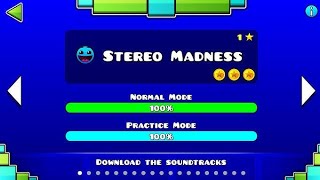 geometry dash stereo madness 1 [upl. by Hgieloj]