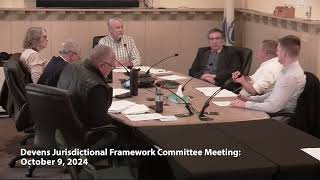 Devens Jurisdictional Framework Committee Meeting October 9 2024 [upl. by Gilford]