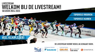 Livestream  Daikin Marathon Cup 1  52e Jaap Eden Trofee [upl. by Ayahc]