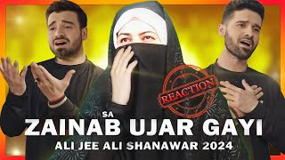 Reaction To Zainab Ujar Gayi By Ali ji Ali Shanawar  IraniGirlReaction [upl. by Adelheid]