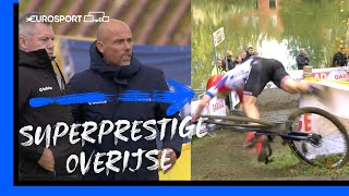 CycloCross Superprestige Overijse 2023  Crash On The Final Lap 😳  Mens Highlights  Eurosport [upl. by Coulson]