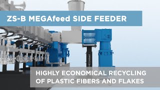 Coperion ZSB MEGAfeed Side Feeder [upl. by Emyaj]