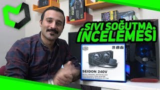 Cooler Master Seidon 240V Sıvı Soğutma İncelemesi i5 8600K 5Ghz OC ✔️ [upl. by Nue417]