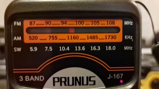 Prunus J167 FMAMSW Pocket Radio Review [upl. by Mundt72]