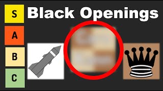 DOMINATE with Black Opening Tier List [upl. by Kalmick]