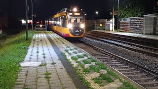 Zugverkehr in Muggensturm ua mit SCHWEERBAU Br1440 [upl. by Janaya42]