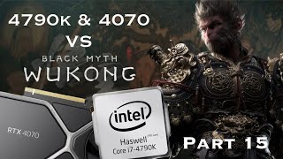 Black Myth Wukong  4070 amp 4790K 4K DLSS amp Frame Generation Maximum Settings  RT Off Part 15 [upl. by Gnuy]