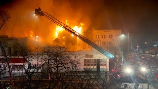 Hohl Feed amp Seed in Bellingham destroyed by early morning fire [upl. by Josie137]