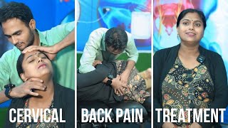 Chiropractic Moradabad Instant Relife Cervical amp BackPain Chiropractic Treatment Dr SakibulHasan [upl. by Refitsirhc]