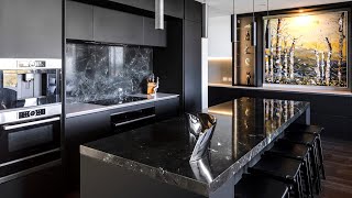 71 Matte Black Kitchens Interior Design Ideas [upl. by Cave470]