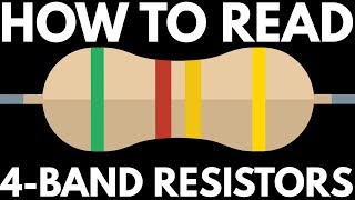 How to Read 4Band Resistor Colors [upl. by Noonan]