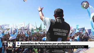 ASAMBLEA DE PETROLEROS POR PARITARIAS [upl. by Pepe]