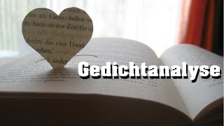 Gedichtanalyse [upl. by Riedel]