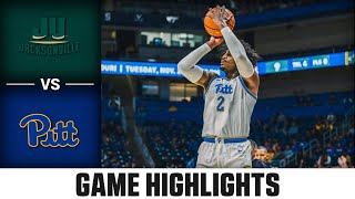 Jacksonville vs Pitt Game Highlights  202324 ACC Men’s Basketball [upl. by Narat776]