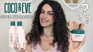 Testing  Reviewing Coco amp Eve on Naturally Curly Hair  Alya Amsden [upl. by Jedthus]