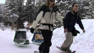 Cross Country Skiing at Mammoth Mountains Tamarack Cross Country Ski Center [upl. by Airreis]