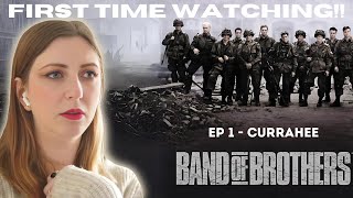 Band Of Brothers  Episode 1  Currahee  REACTION  First Time Watching [upl. by Nileek]