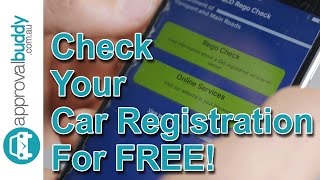 How To Check Your Car Registration For Free In Queensland [upl. by Sayles]