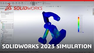 SOLIDWORKS 2023 Simulation [upl. by Quincey253]