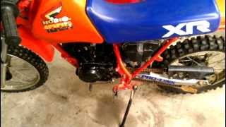 1985 Honda XR100 Fixed and Running [upl. by Lindon]