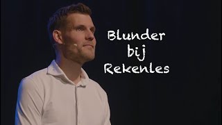 Blunder bij Rekenles [upl. by Aerbas]