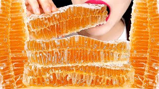 ASMR HONEY JELLY HONEY COMB 꿀젤리 벌꿀집 먹방 EATING SOUNDS MUKBANG 咀嚼音 [upl. by Cornew]