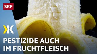 Bananen im Tests In diesen stecken Pestizide  2018  Kassensturz  SRF [upl. by Isiahi367]