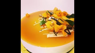 Entremet à la mangue avec un glaçage miroir très facile à réaliser [upl. by Osner]