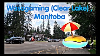 4K Summertime at Wasagaming Clear Lake Manitoba [upl. by Abita]